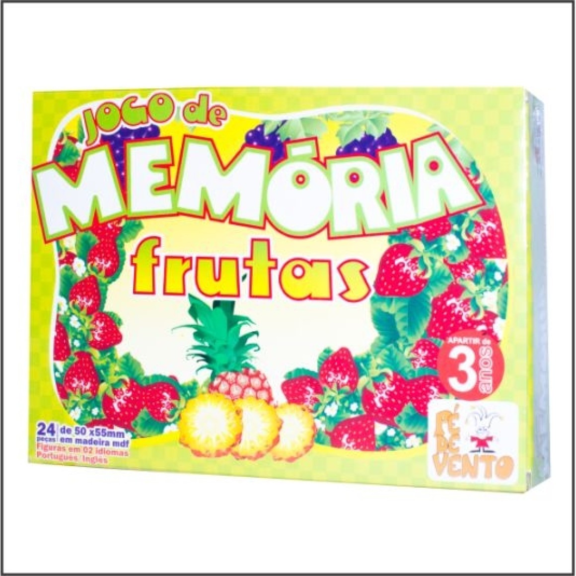 Memória de Frutas em COQUINHOS
